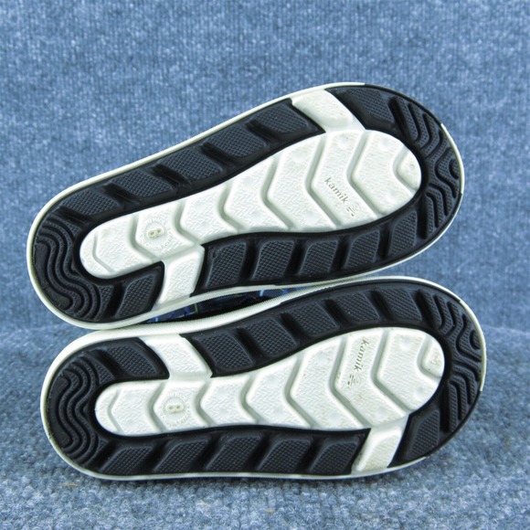 Kamik Boys Snow Boot Shoes Black Synthetic Drawstring Size T 8 Medium - Picture 7 of 9